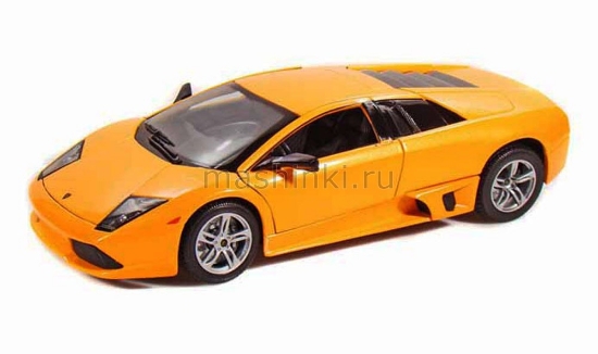 Изображение MAISTO 1/18 LAMBORGHINI Murcielago LP 640 (4/4) orange/оранжевый