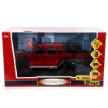 Изображение ТЕХНОПАРК 1/25 MERCEDES-BENZ G-Class трехосный пикап 23 см (свет, звук, открыв. 6/6) красный