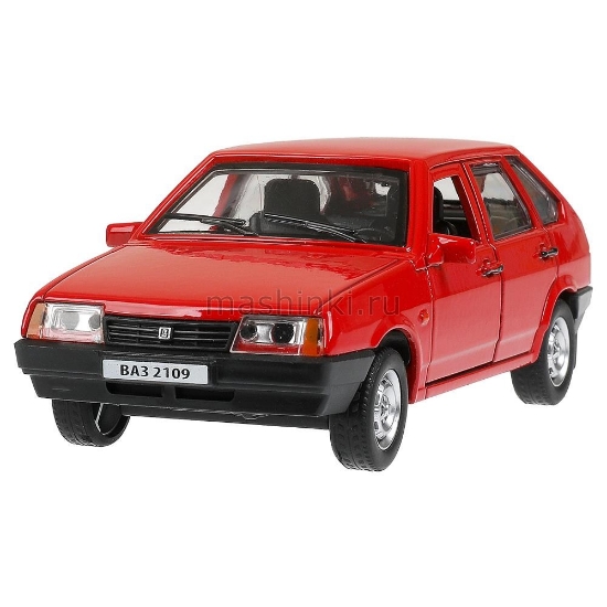 Изображение ТЕХНОПАРК ВАЗ-2109 LADA Спутник 12 см красный