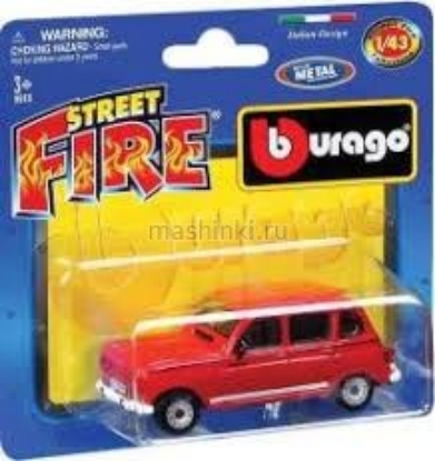 Изображение BBURAGO 1/43 RENAULT 4 GTL red