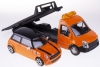 Изображение BBURAGO 1/43 Эвакуатор + машина STR Fire Flatbed Transport orange/оранжевый