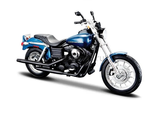 Изображение MAISTO 1/12 Мотоцикл HARLEY-DAVIDSON Dyna Super Glide Sport 2004
