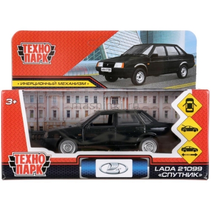 Изображение ТЕХНОПАРК ВАЗ-21099 LADA Спутник 12 см черный