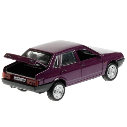 Изображение ТЕХНОПАРК ВАЗ-21099 LADA Спутник 12 см фиолетовый