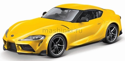 Изображение MAISTO KIT 1/24 TOYOTA Supra GR yellow/желтый