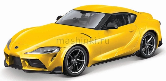Изображение MAISTO KIT 1/24 TOYOTA Supra GR yellow/желтый