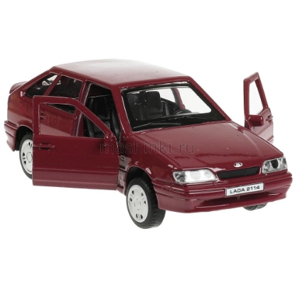 Изображение ТЕХНОПАРК ВАЗ-2114 LADA Samara 12 см фиолетовый