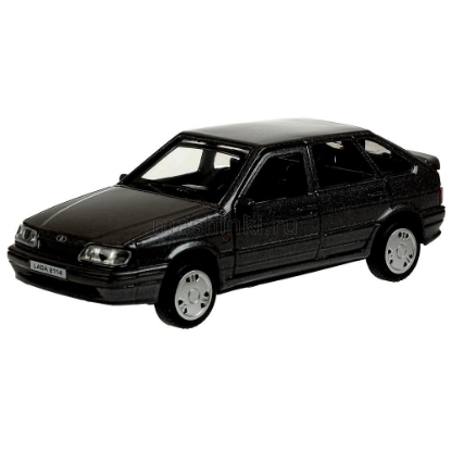 Изображение ТЕХНОПАРК ВАЗ-2114 LADA Samara 12 см темно-фиолетовый (баклажан)