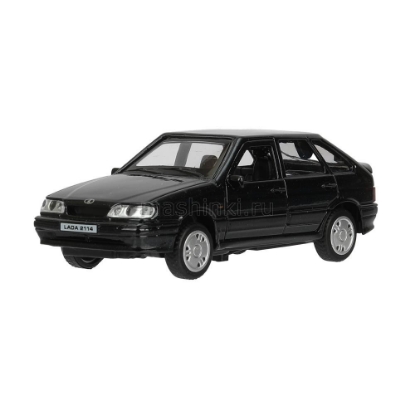 Изображение ТЕХНОПАРК ВАЗ-2114 LADA Samara 12 см (свет, звук) черный