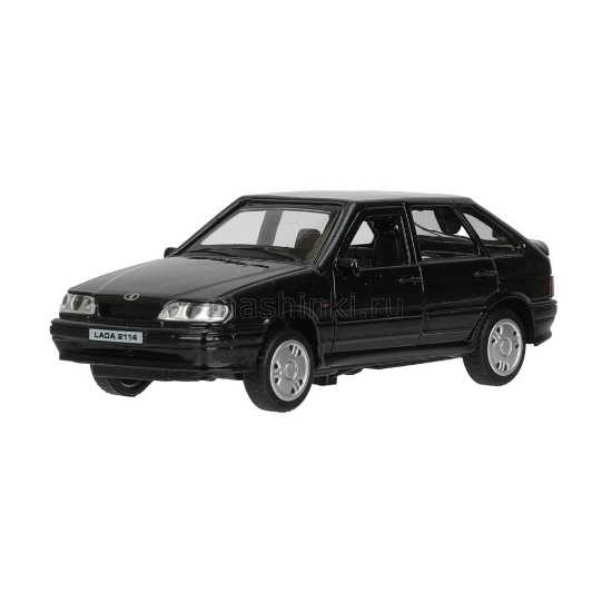 Изображение ТЕХНОПАРК ВАЗ-2114 LADA Samara 12 см (свет, звук) черный