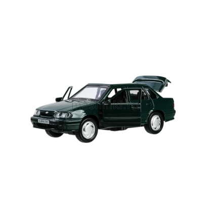 Изображение ТЕХНОПАРК ВАЗ-2115 LADA Samara 12 см темно-зеленый