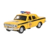 Изображение ТЕХНОПАРК ГАЗ-2401 ВОЛГА Милиция СССР ГАИ 12 см (свет, звук) желтый
