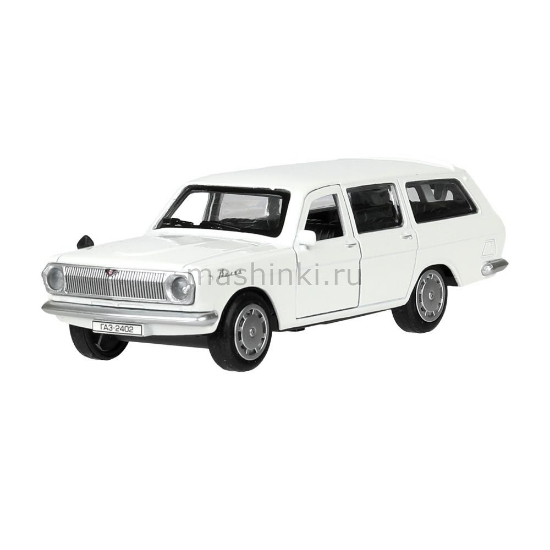 Изображение ТЕХНОПАРК ГАЗ-2402 ВОЛГА 12 см белый
