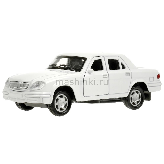 Изображение ТЕХНОПАРК ГАЗ-31105 ВОЛГА 12 см белый