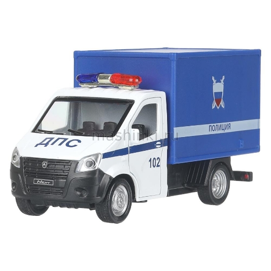 Изображение ТЕХНОПАРК ГАЗЕЛЬ Next Полиция 14 см синий