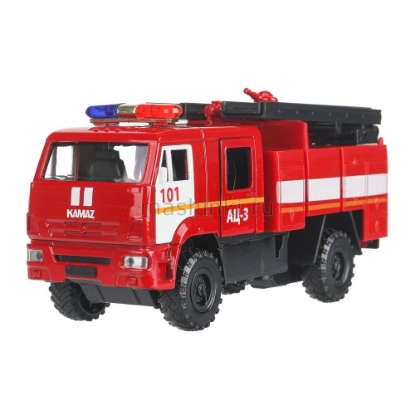 Изображение ТЕХНОПАРК КАМАЗ-43502 пожарная АЦ 15 см красный