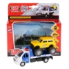 Изображение ТЕХНОПАРК ГАЗЕЛЬ эвакуатор 12 см + LADA 4х4 7,5 см желтый