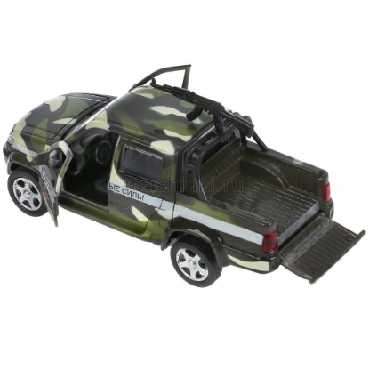 Изображение ТЕХНОПАРК УАЗ Патриот/Patriot пикап + пулемет 12 см камуфляж