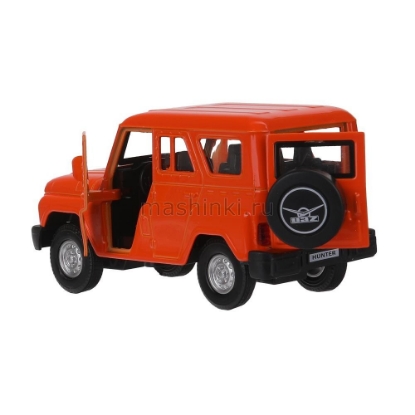 Изображение ТЕХНОПАРК УАЗ Хантер 12 см оранжевый