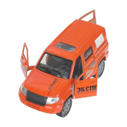 Изображение ТЕХНОПАРК УАЗ Патриот/Patriot Экспедиция 12 см оранжевый