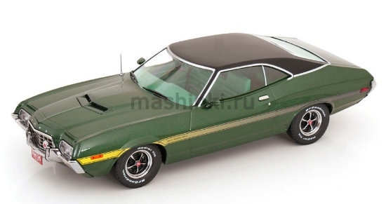 Изображение IXO 1/18 FORD Gran Torino 1972 dark green metallic