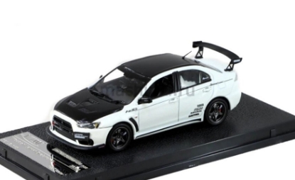Изображение VITESSE 1/43 MITSUBISHI Lancer Evo X 2011 white metallic/black