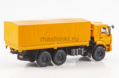 Изображение ПАО КАМАЗ 1/43 КАМАЗ-43118 рестайлинг оранжевый