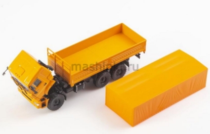 Изображение ПАО КАМАЗ 1/43 КАМАЗ-43118 рестайлинг оранжевый