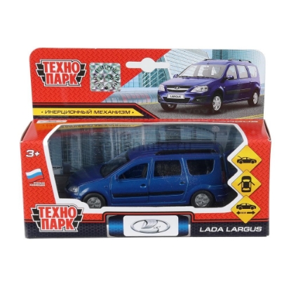 Изображение ТЕХНОПАРК LADA Largus 12 см металл. синий
