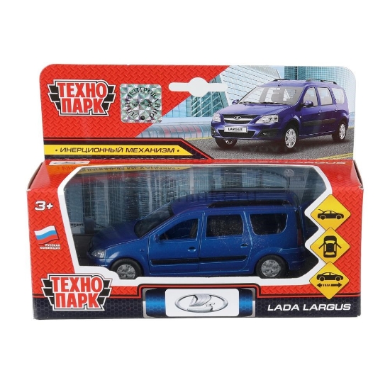 Изображение ТЕХНОПАРК LADA Largus 12 см металл. синий