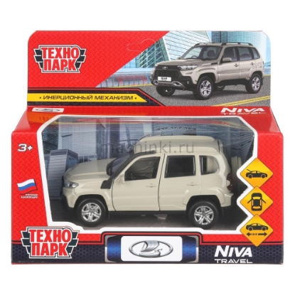 Изображение ТЕХНОПАРК LADA Niva/НИВА Travel 12 см металл. бежевый