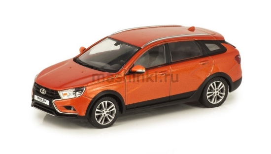 Изображение LADA IMAGE 1/43 LADA Vesta SW Cross металл. orange