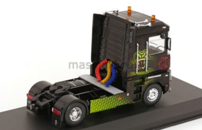 Изображение ALTAYA 1/43 Cедельный тягач RENAULT AE 500 Magnum Green Mamba 1991 black/decorated