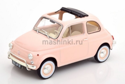 Изображение NOREV 1/18 FIAT 500 L 1968 pink (подарок новорожденному)
