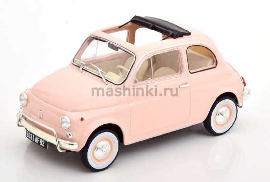 Изображение NOREV 1/18 FIAT 500 L 1968 pink (подарок новорожденному)