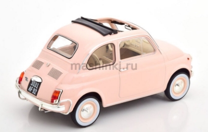 Изображение NOREV 1/18 FIAT 500 L 1968 pink (подарок новорожденному)