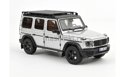 Изображение NOREV 1/18 MERCEDES-BENZ G-Class G500 Professional Line 4x4 (W465) 2024 (6/6) iridium silver