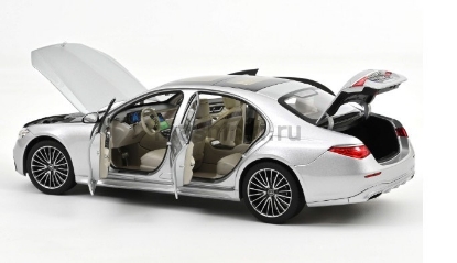 Изображение NOREV 1/18 MERCEDES-BENZ S-Class AMG-Line (W223) 2021 (6/6) brillant silver