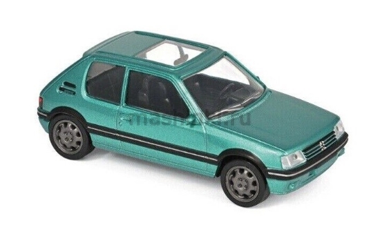 Изображение NOREV JET CAR 1/43 PEUGEOT 205 GTi 1992 green metallic