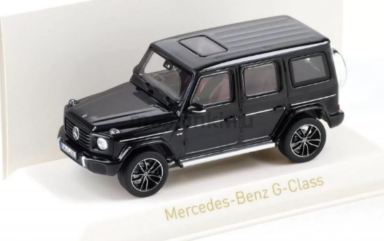 Изображение NOREV 1/43 MERCEDES-BENZ G-Class G500 AMG Line (W465) 2025 obsidian black metallic