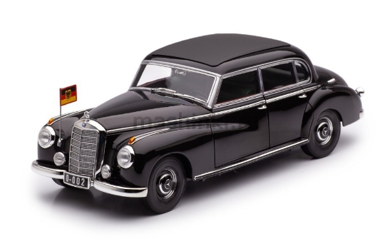 Изображение NOREV 1/18 MERCEDES-BENZ 300 (W186) канцлера Германии Конрада Аденауэра 1955 (6/6) black