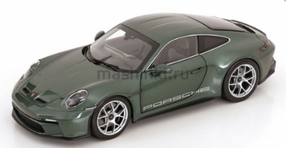 Изображение NOREV 1/18 PORSCHE 911 S/T (992) 2023 malachite green metallic
