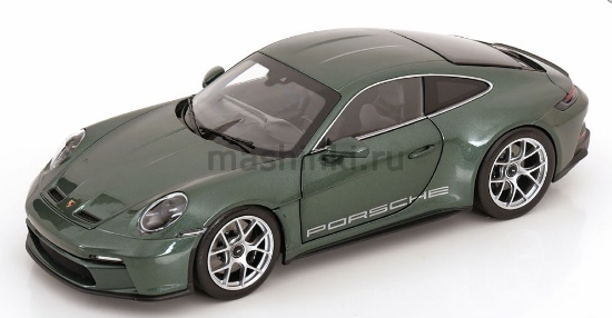 Изображение NOREV 1/18 PORSCHE 911 S/T (992) 2023 malachite green metallic
