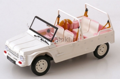 Изображение NOREV 1/18 CITROEN Mehari Electric Eden Sorbet 2023 (0/4) white/pink
