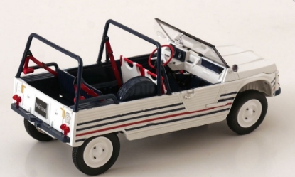 Изображение NOREV 1/18 CITROEN Mehari Electric 2016 (0/4) white/blue/red