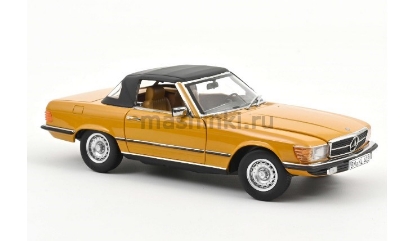 Изображение NOREV 1/18 MERCEDES-BENZ 450SL Cabriolet (R107) 1975 (4/4) cayenne orange