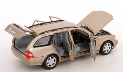 Изображение NOREV 1/18 MERCEDES-BENZ C-Class (S202) T-Model 1997 smoke silver