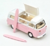 Изображение NOREV JET CAR 1/43 VW T2 Combi Camper Van доски для серфинга 1973 pink