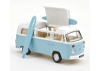 Изображение NOREV JET CAR 1/43 VW T2 Combi Camper Van доски для серфинга 1973 pastel blue