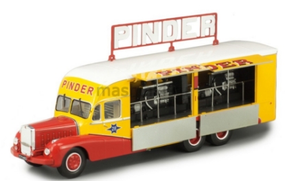 Изображение ATLAS 1/43 BERNARD 28 Pinder Circus Electrical Truck 1951 yellow